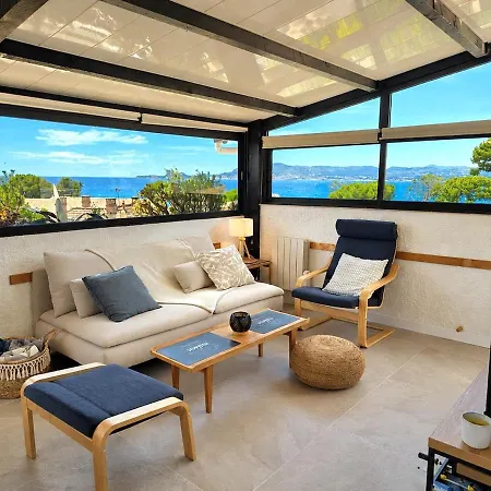 La Terrasse D Azur - Superbe Vue & Piscine, A 5min De La - By Auraconciergeire Apartmán