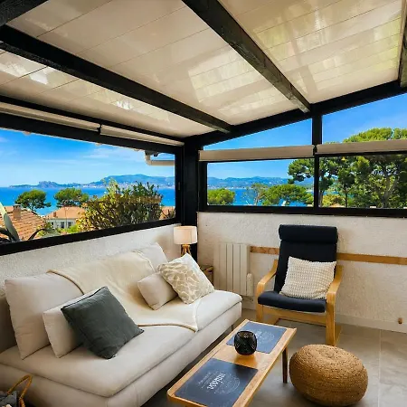 La Terrasse D Azur - Superbe Vue & Piscine, A 5min De La - By Auraconciergeire
